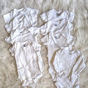 White Gerber onesies
